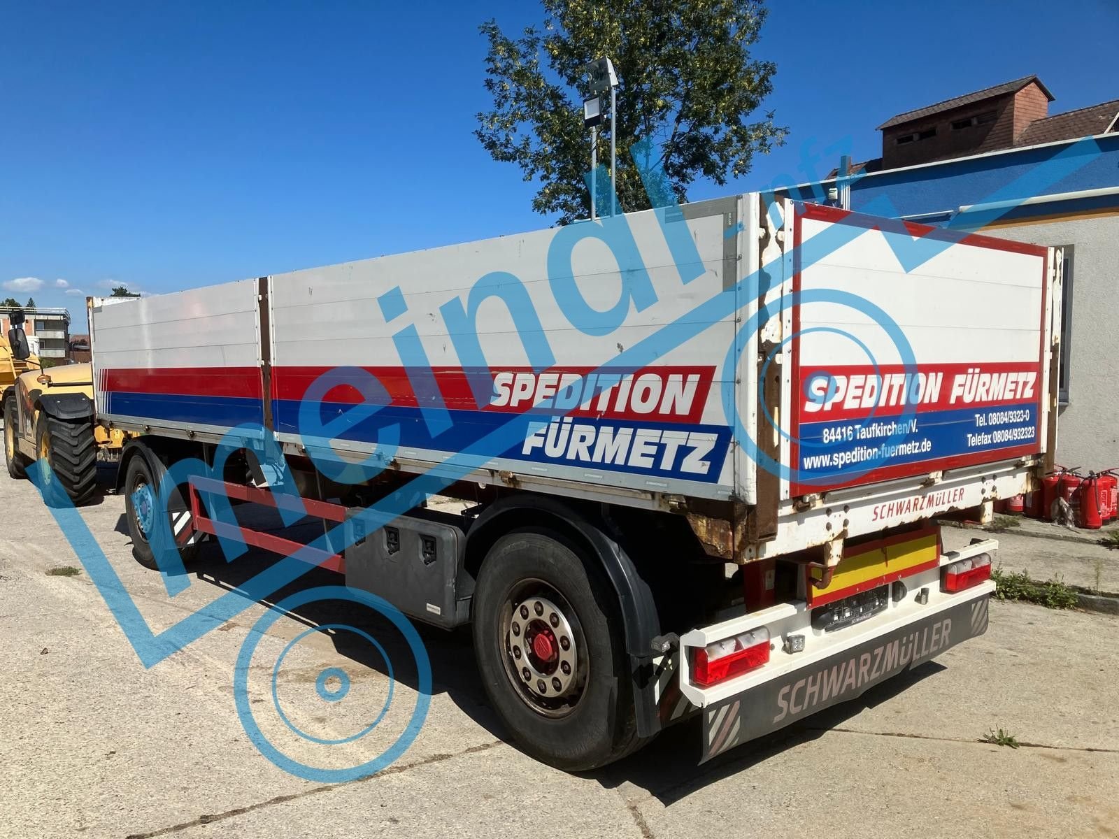 Anhänger typu Schwarzmüller Baustoff Anhänger, Gebrauchtmaschine v Eferding (Obrázek 6)