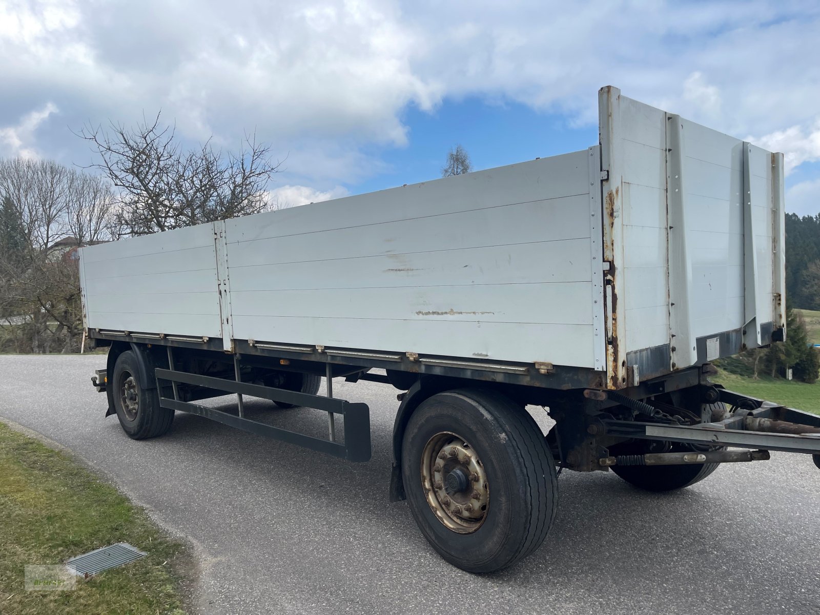 Anhänger of the type Schwarzmüller Pritschenanhänger, Gebrauchtmaschine in Bad Leonfelden (Picture 1)