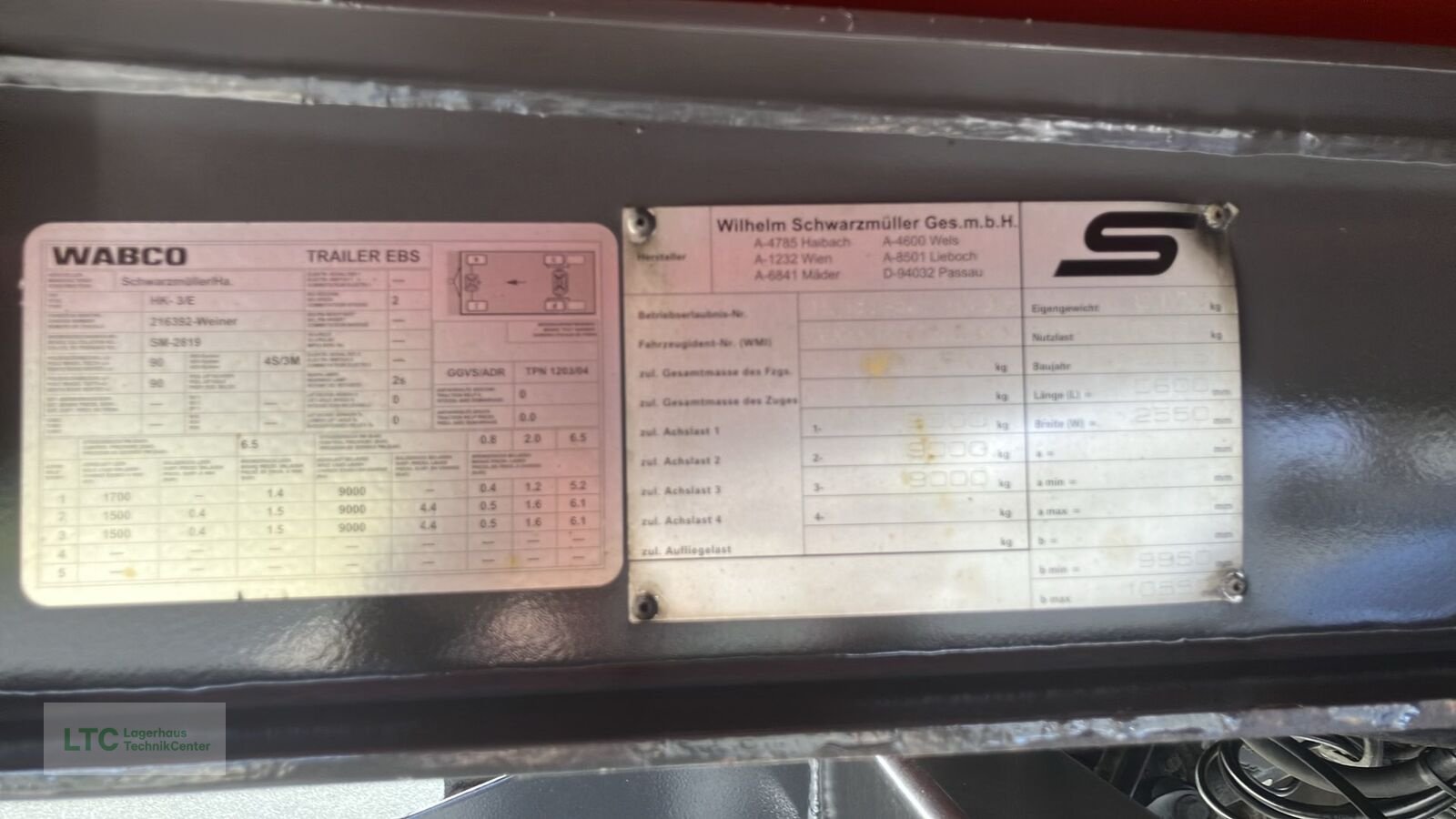 Anhänger от тип Schwarzmüller Sonstiges, Gebrauchtmaschine в Großpetersdorf (Снимка 15)