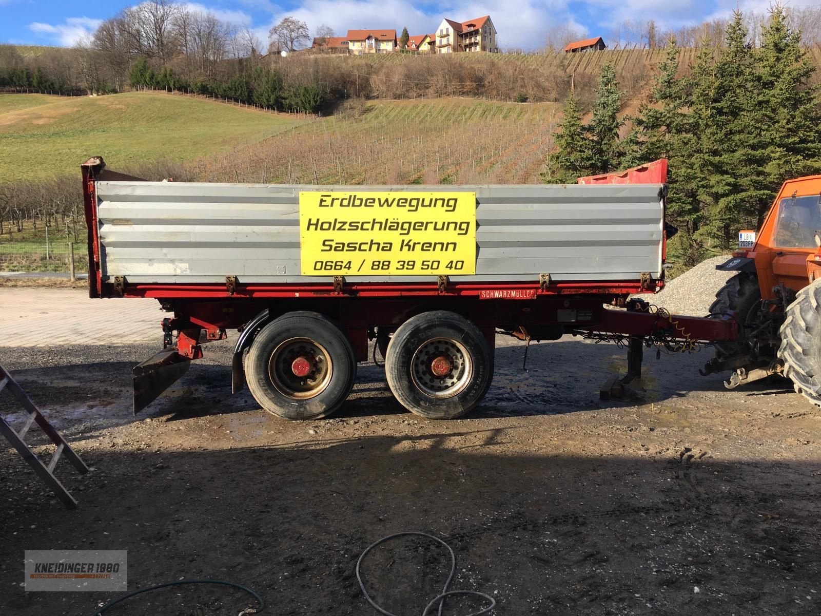 Anhänger typu Schwarzmüller Tandemkipper, Gebrauchtmaschine v Altenfelden (Obrázek 1)