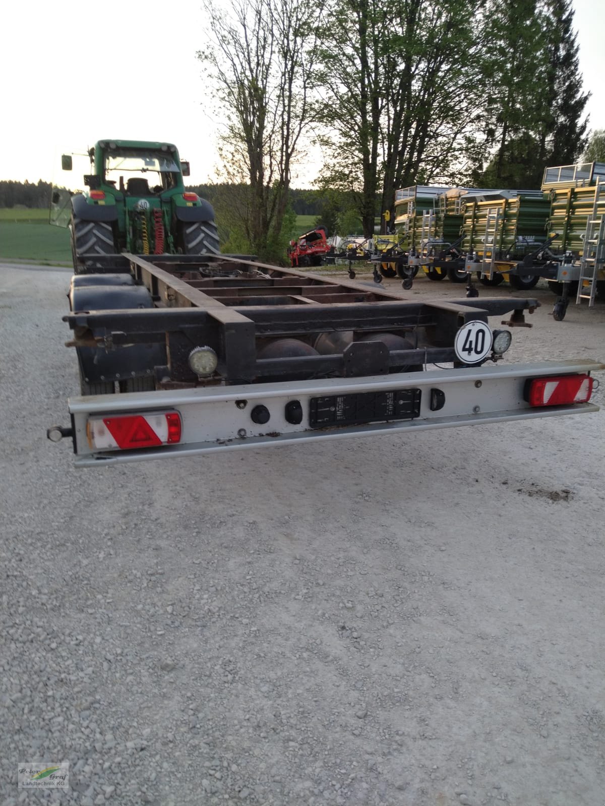 Anhänger tipa Schwarzmüller Wechselfahrgestell T-2 Tandem, Gebrauchtmaschine u Pegnitz-Bronn (Slika 2)