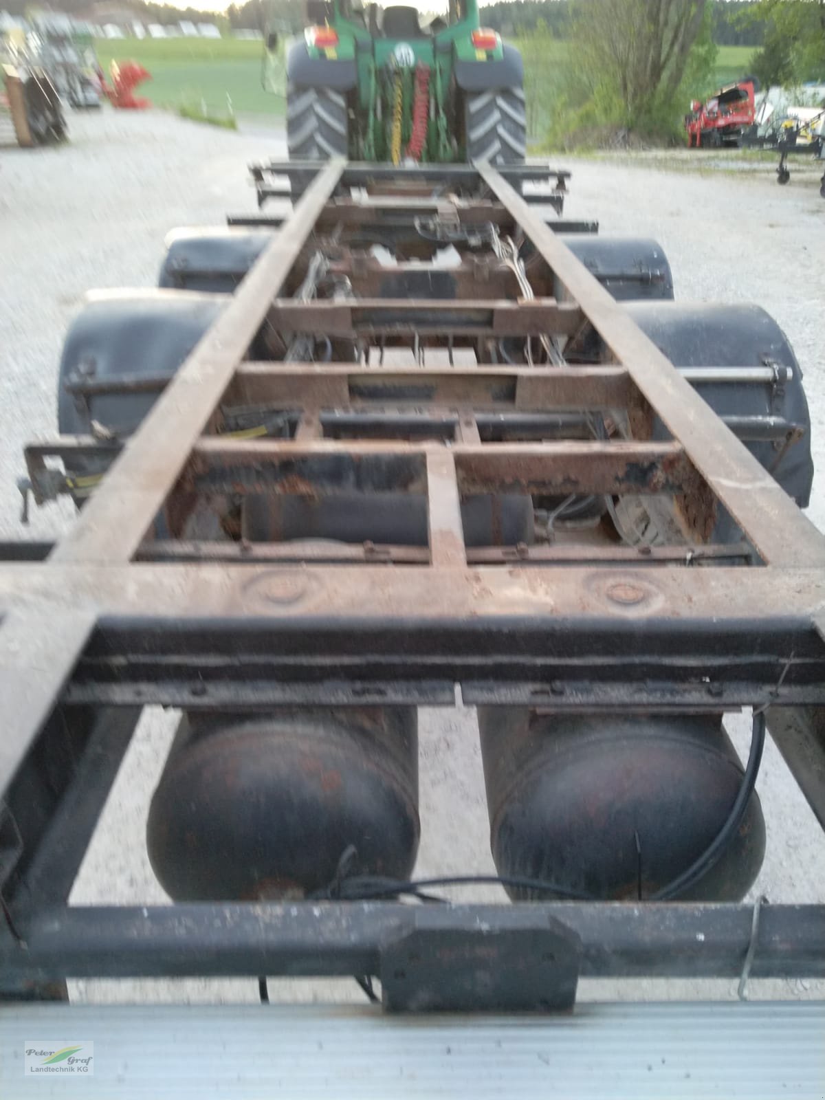 Anhänger tipa Schwarzmüller Wechselfahrgestell T-2 Tandem, Gebrauchtmaschine u Pegnitz-Bronn (Slika 3)