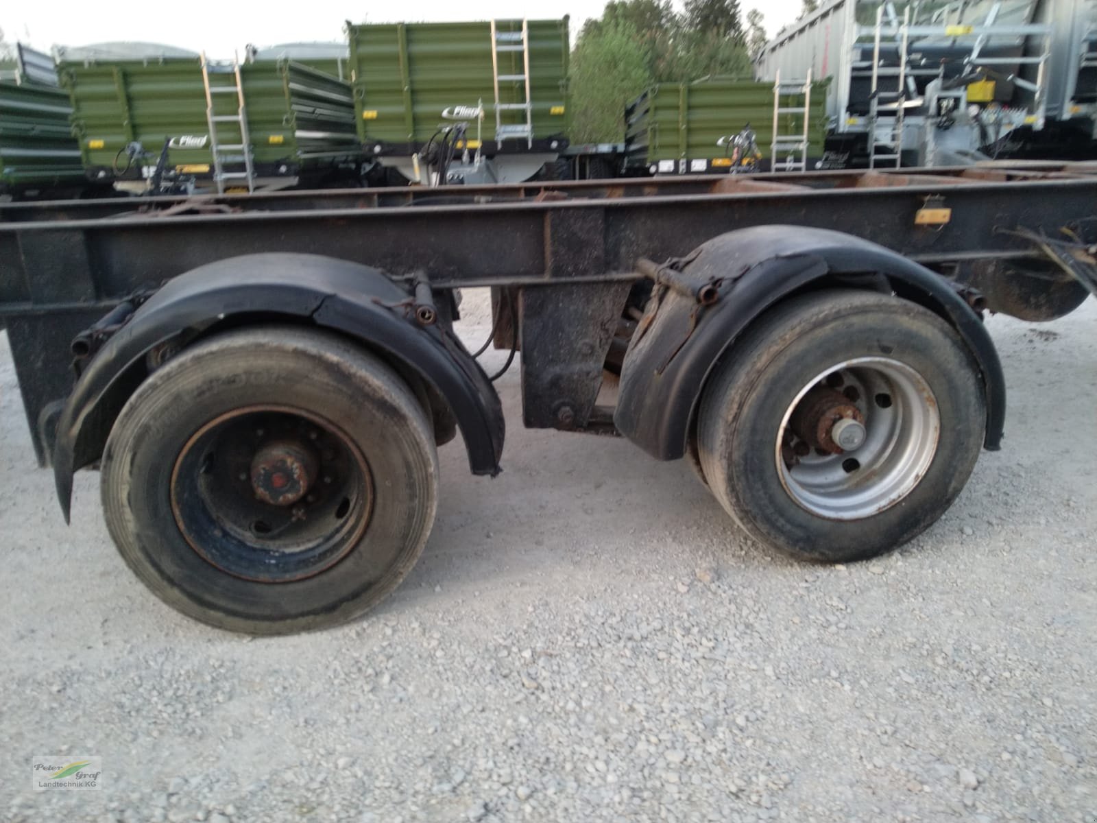 Anhänger tipa Schwarzmüller Wechselfahrgestell T-2 Tandem, Gebrauchtmaschine u Pegnitz-Bronn (Slika 5)
