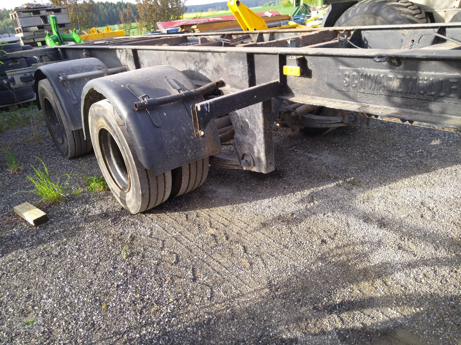 Anhänger tipa Schwarzmüller Wechselfahrgestell T-2 Tandem, Gebrauchtmaschine u Pegnitz-Bronn (Slika 7)