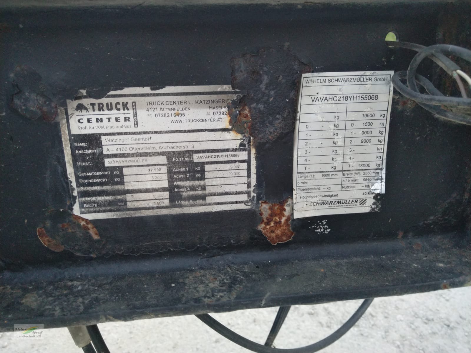 Anhänger tipa Schwarzmüller Wechselfahrgestell T-2 Tandem, Gebrauchtmaschine u Pegnitz-Bronn (Slika 13)