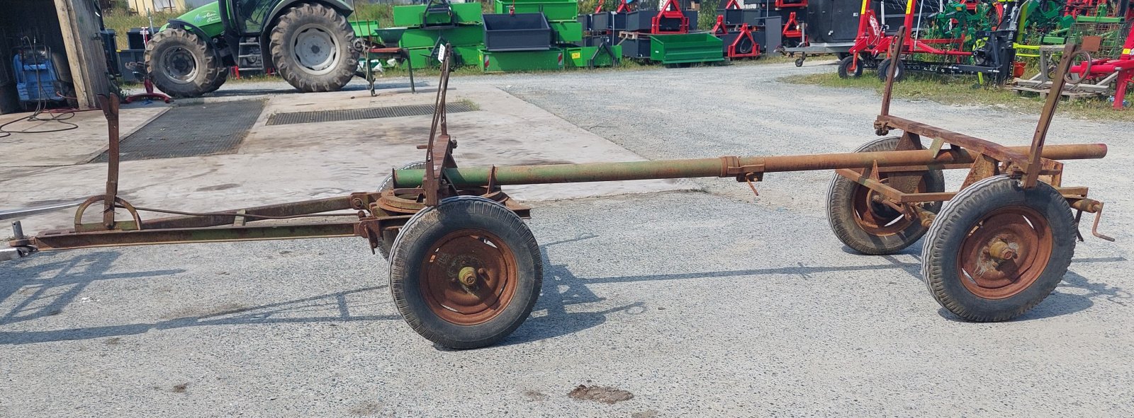 Anhänger typu Sonstige 2-Achs Forstanhänger, Gebrauchtmaschine v Strem (Obrázek 2)