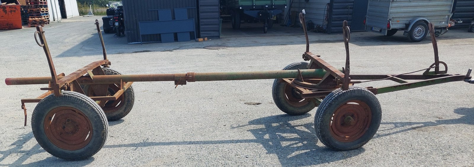 Anhänger typu Sonstige 2-Achs Forstanhänger, Gebrauchtmaschine v Strem (Obrázek 3)