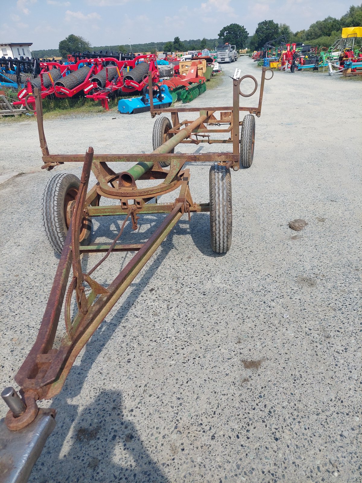 Anhänger typu Sonstige 2-Achs Forstanhänger, Gebrauchtmaschine v Strem (Obrázek 4)