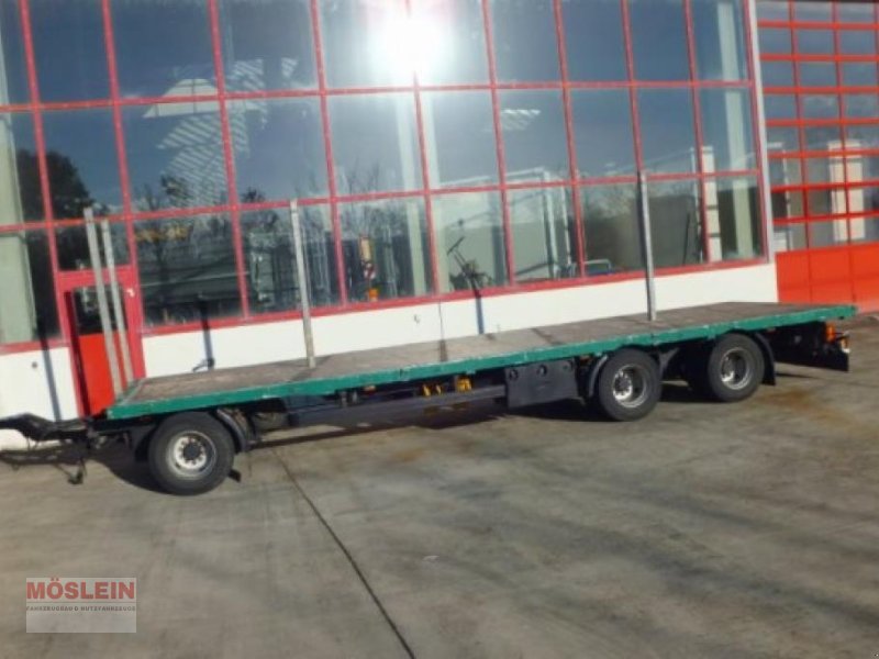 Anhänger от тип Sonstige 3 Achs 3 Achs Jumbo- Pritschenanhänger mit Steckr, Gebrauchtmaschine в Schwebheim (Снимка 1)