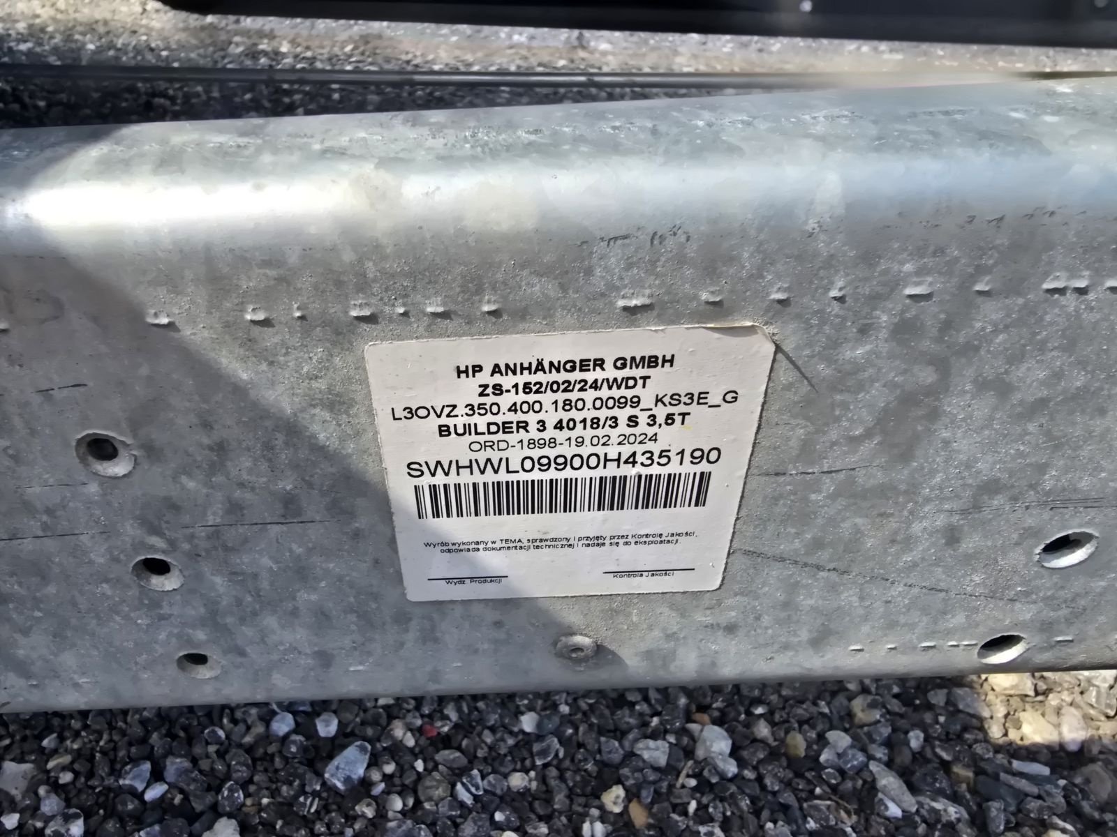 Anhänger del tipo Sonstige BUILDER, Gebrauchtmaschine In Gabersdorf (Immagine 11)