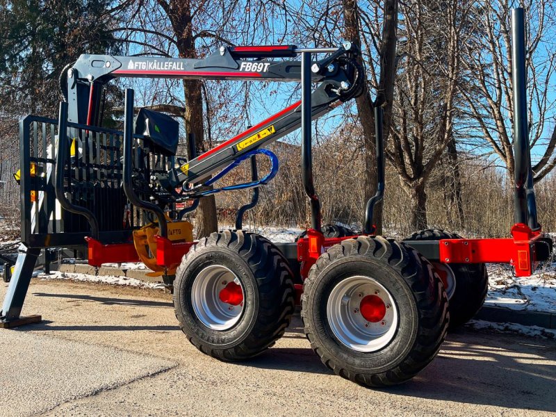 Anhänger typu Sonstige FTG K&auml;llefall R&uuml;ckewagen mit Kran, Neumaschine v Schlettau (Obrázek 1)