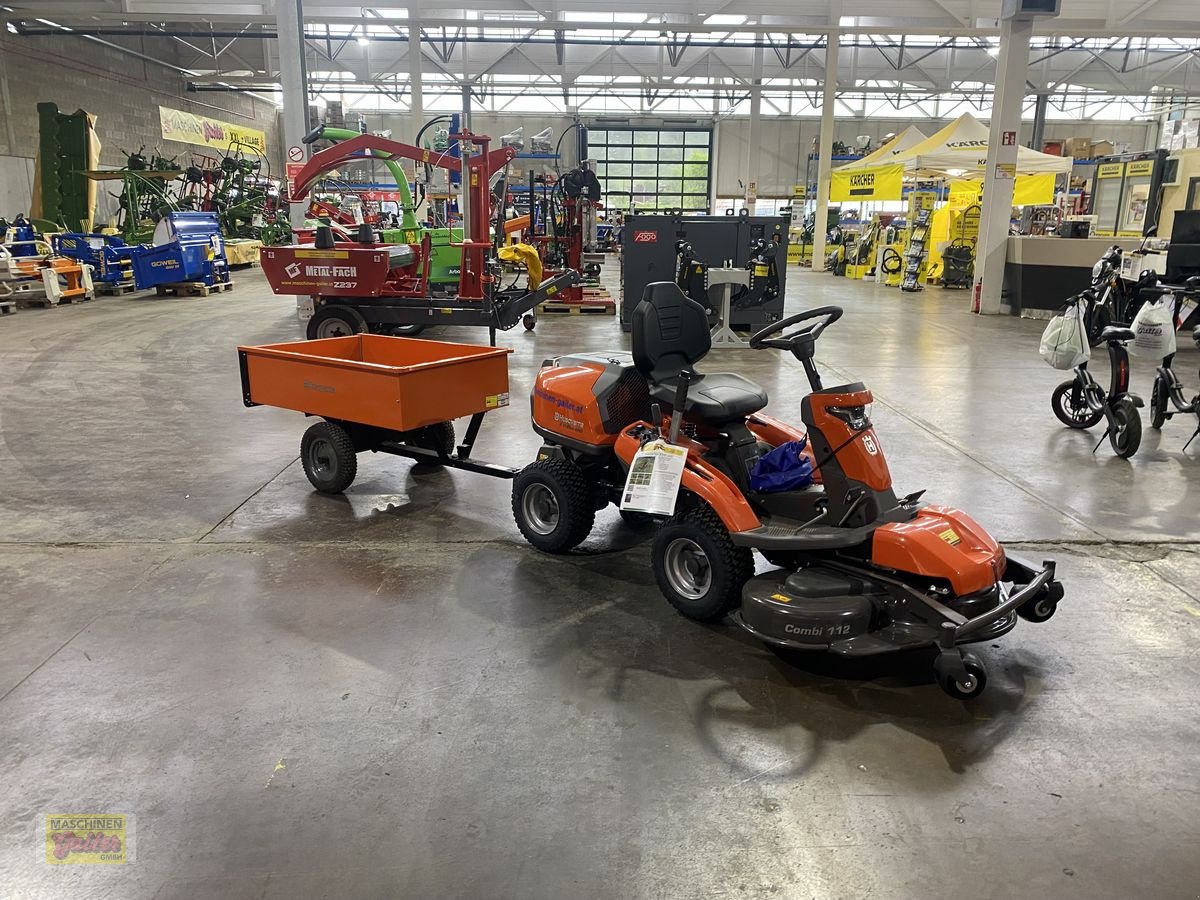 Anhänger des Typs Sonstige Husqvarna  Anhänger für Rasentraktor kippbar, Neumaschine in Kötschach (Bild 10)