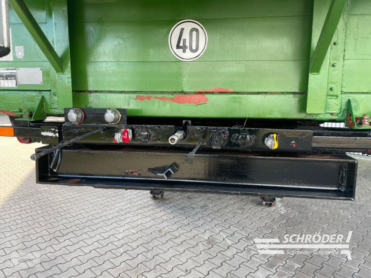 Anhänger Türe ait Sonstige KIPPER AUFLIEGER, Gebrauchtmaschine içinde Wildeshausen (resim 7)