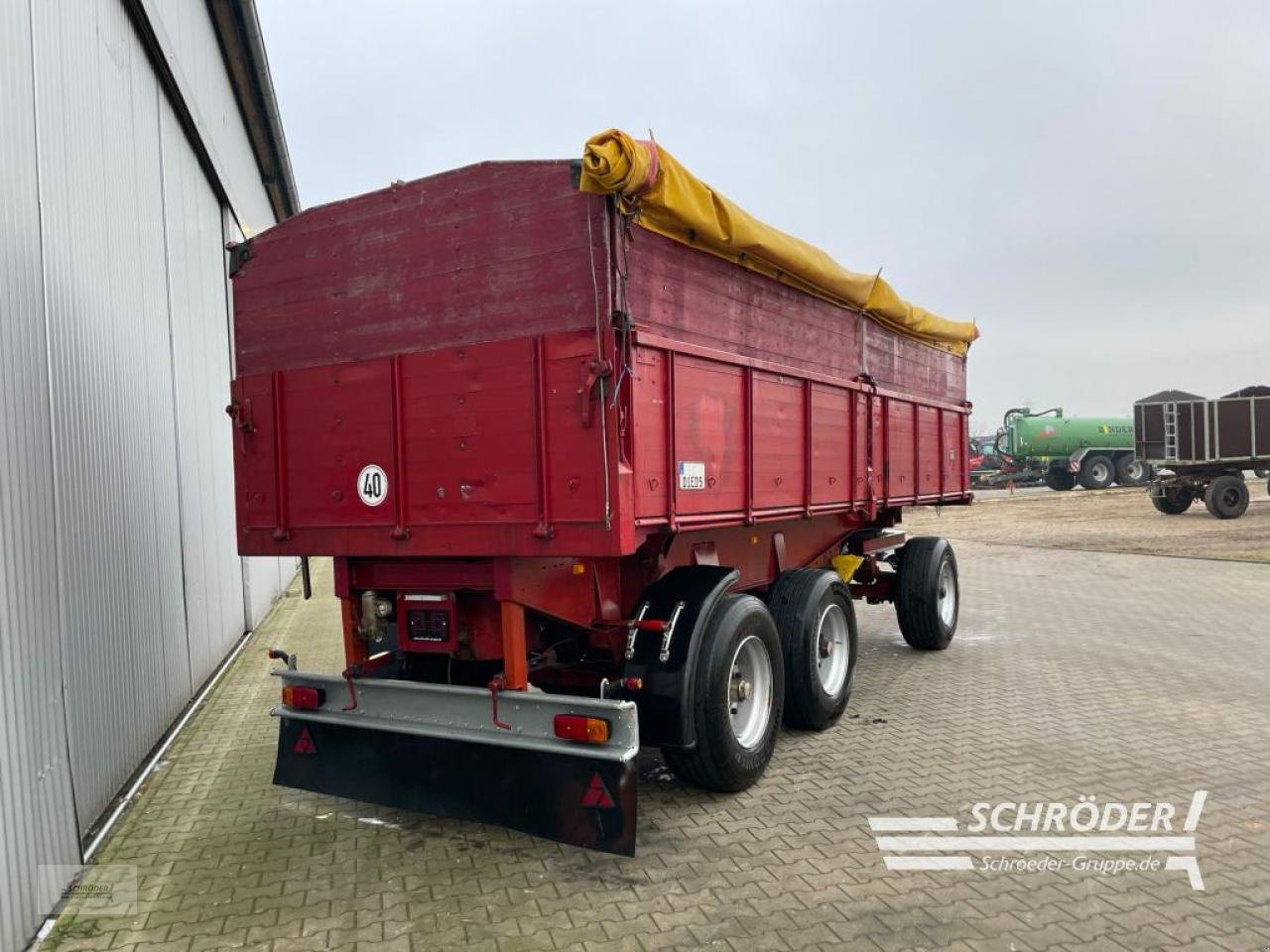 Anhänger tipa Sonstige LANGENDORF - ZWEISEITENKIPPER 24T, Gebrauchtmaschine u Wildeshausen (Slika 3)