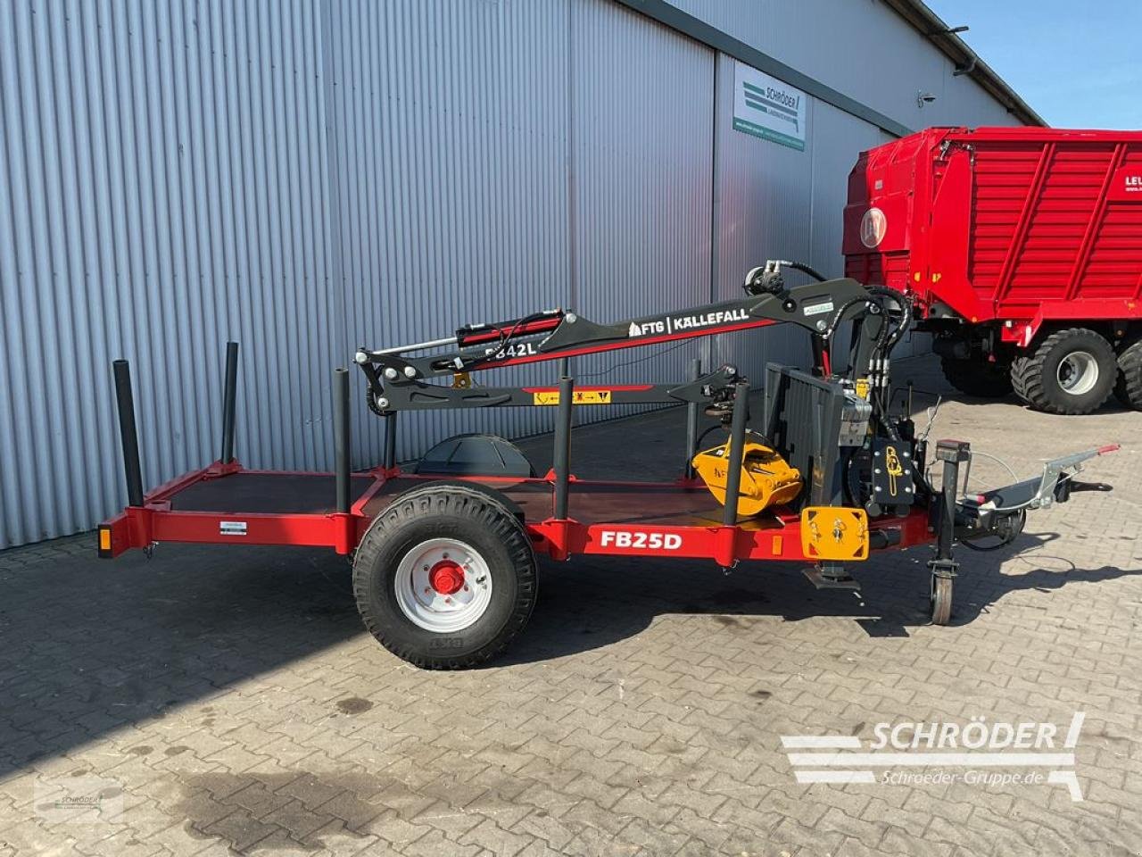 Anhänger Türe ait Sonstige NEU FTG KÄLLEFALL RÜCKEWAGEN FB25D+FB42L, Gebrauchtmaschine içinde Wildeshausen (resim 2)