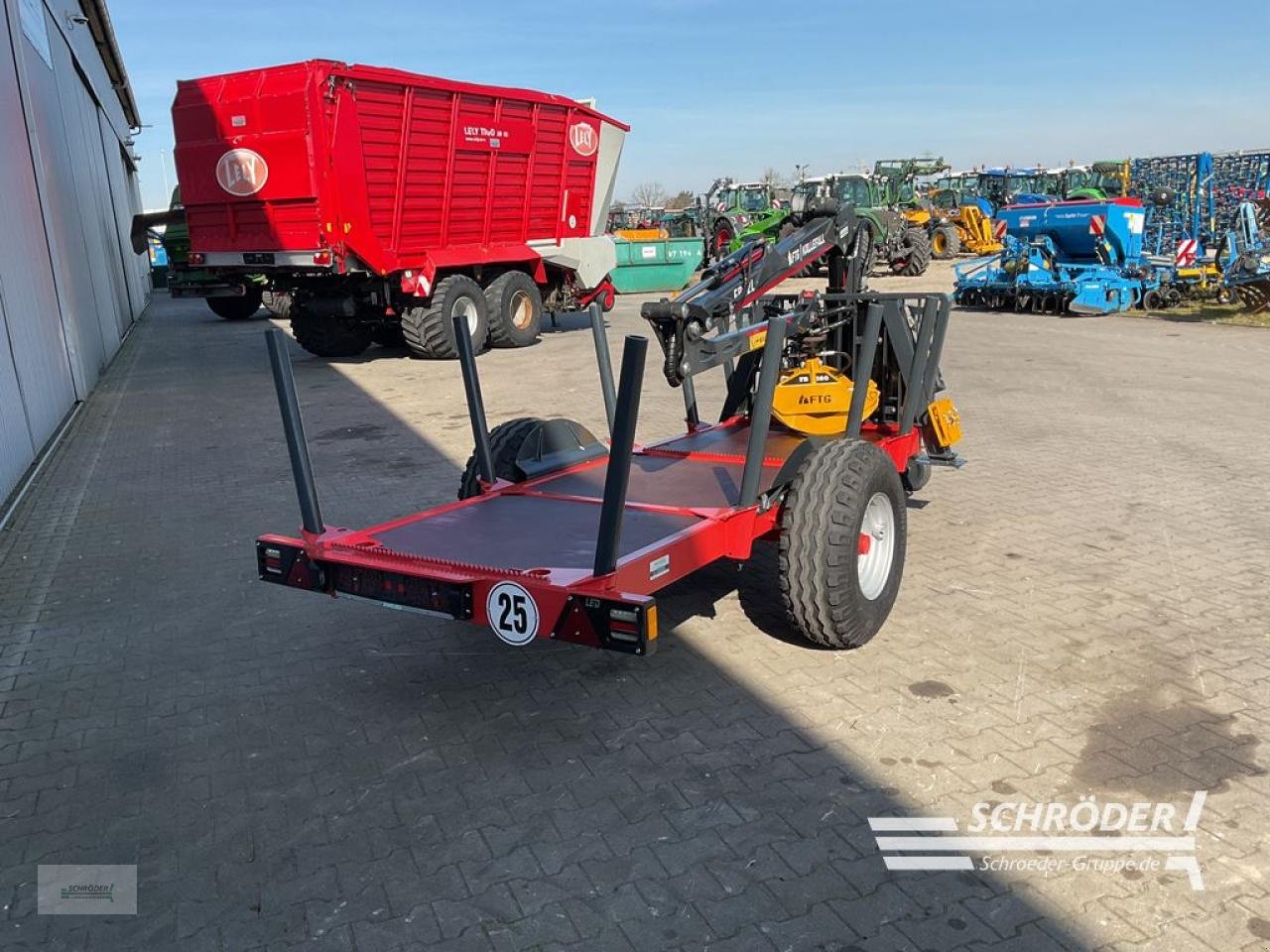 Anhänger Türe ait Sonstige NEU FTG KÄLLEFALL RÜCKEWAGEN FB25D+FB42L, Gebrauchtmaschine içinde Wildeshausen (resim 3)