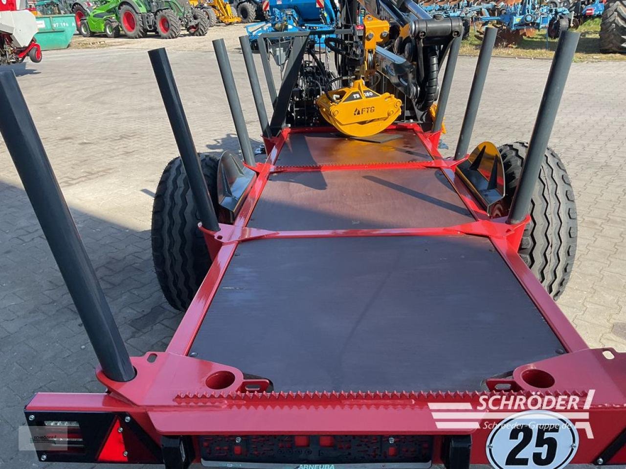 Anhänger Türe ait Sonstige NEU FTG KÄLLEFALL RÜCKEWAGEN FB25D+FB42L, Gebrauchtmaschine içinde Wildeshausen (resim 12)