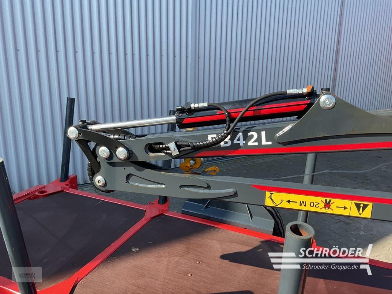 Anhänger Türe ait Sonstige NEU FTG KÄLLEFALL RÜCKEWAGEN FB25D+FB42L, Gebrauchtmaschine içinde Wildeshausen (resim 13)