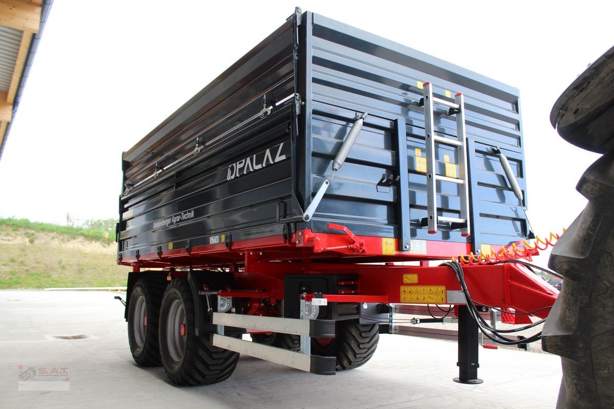 Anhänger des Typs Sonstige Palaz 16t-Dreiseitenkipper-Schotterklappe, Neumaschine in Eberschwang (Bild 1)