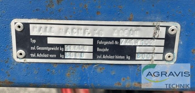 Anhänger a típus Sonstige PLATTFORMWAGEN, Gebrauchtmaschine ekkor: Werl-Oberbergstraße (Kép 3)