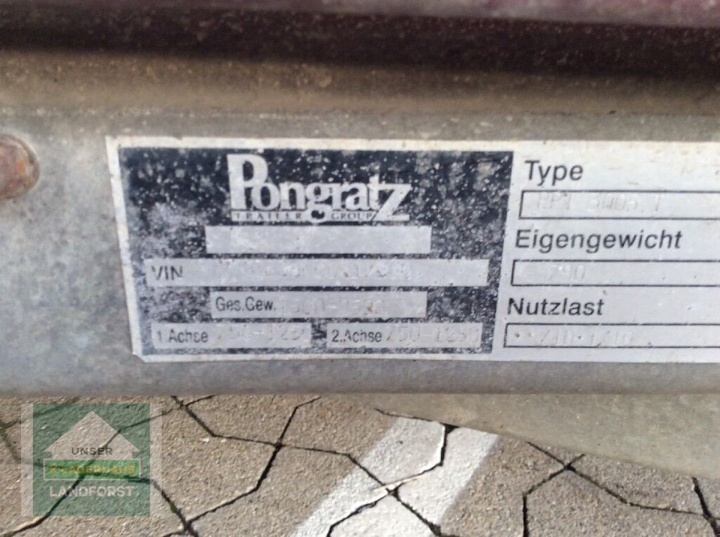 Anhänger del tipo Sonstige PPT 3005, Gebrauchtmaschine In Murau (Immagine 10)