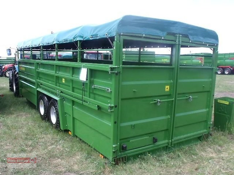 Anhänger des Typs Sonstige Pronar T 046/2 Viehanhänger hydraulisch absenkbar 14 m², Neumaschine in Ostheim/Rhön (Bild 4)
