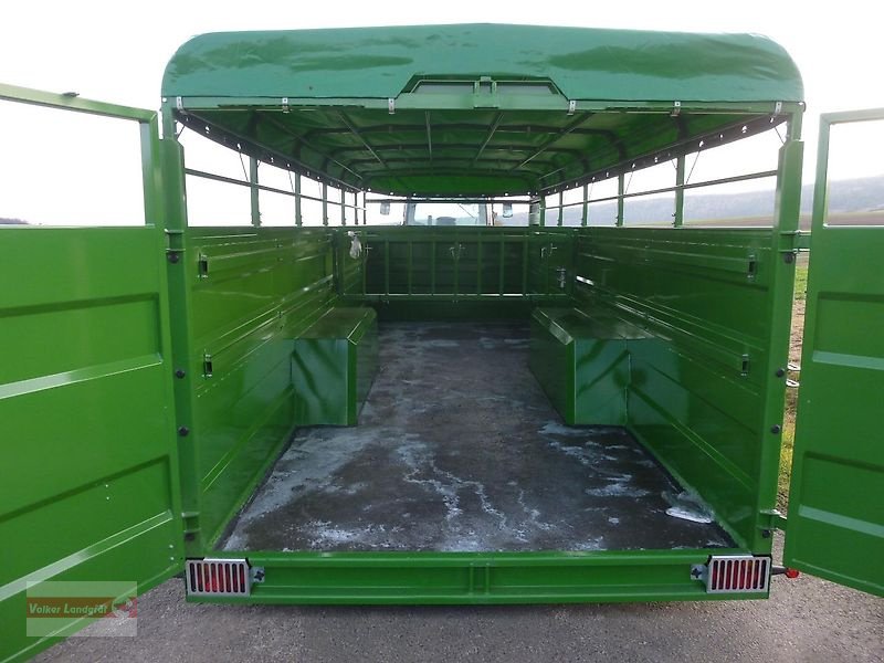 Anhänger des Typs Sonstige Pronar T 046/2 Viehanhänger hydraulisch absenkbar 14 m², Neumaschine in Ostheim/Rhön (Bild 7)