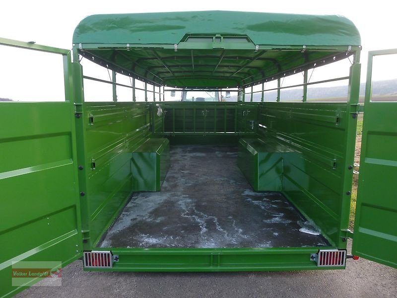 Anhänger typu Sonstige Pronar T 046/2 Viehanhänger hydraulisch absenkbar 14 m², Neumaschine v Ostheim/Rhön (Obrázek 7)