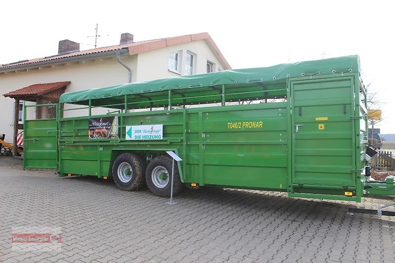 Anhänger typu Sonstige Pronar T 046/2 Viehanhänger hydraulisch absenkbar 14 m², Neumaschine v Ostheim/Rhön (Obrázek 11)