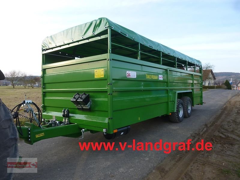 Anhänger typu Sonstige Pronar T 046/2 Viehanhänger hydraulisch absenkbar 14 m², Neumaschine v Ostheim/Rhön (Obrázek 1)