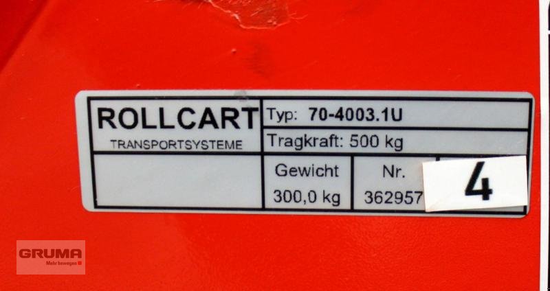 Anhänger типа Sonstige Rollcart B-Frame, Gebrauchtmaschine в Friedberg-Derching (Фотография 6)