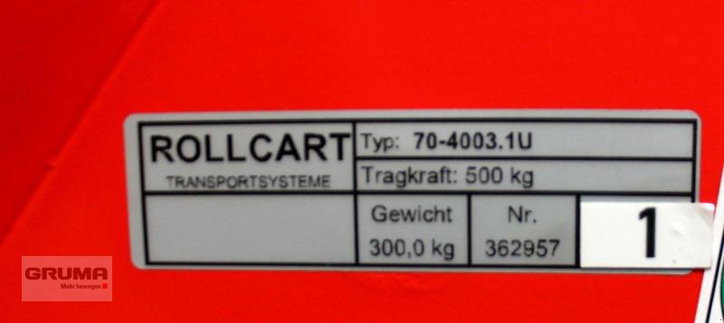 Anhänger типа Sonstige Rollcart B-Frame, Gebrauchtmaschine в Friedberg-Derching (Фотография 6)