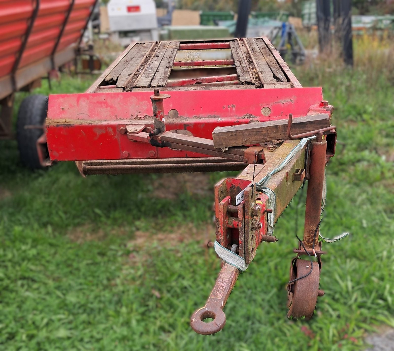 Anhänger typu Sonstige Rundballenanhänger, Gebrauchtmaschine v Strem (Obrázek 2)