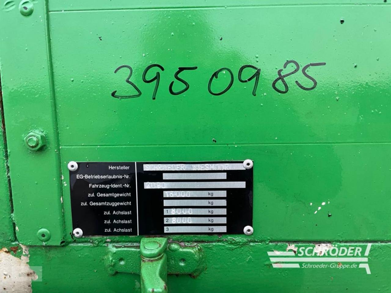Anhänger tipa Sonstige SCHRÖDER ZWEISEITENKIPPER 16T, Gebrauchtmaschine u Wildeshausen (Slika 15)