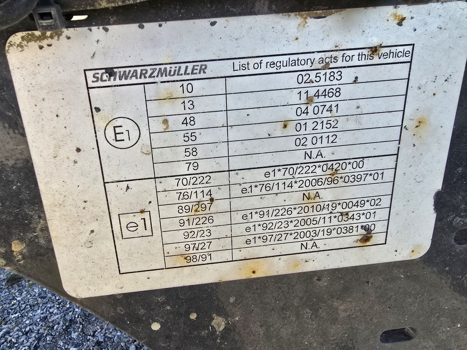 Anhänger tipa Sonstige Schwarzmüller, Gebrauchtmaschine u Gabersdorf (Slika 5)
