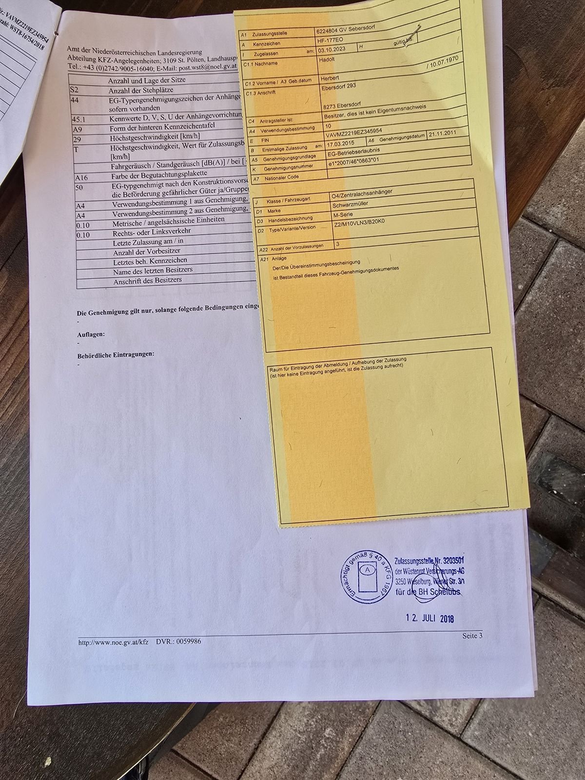 Anhänger tipa Sonstige Schwarzmüller, Gebrauchtmaschine u Gabersdorf (Slika 17)