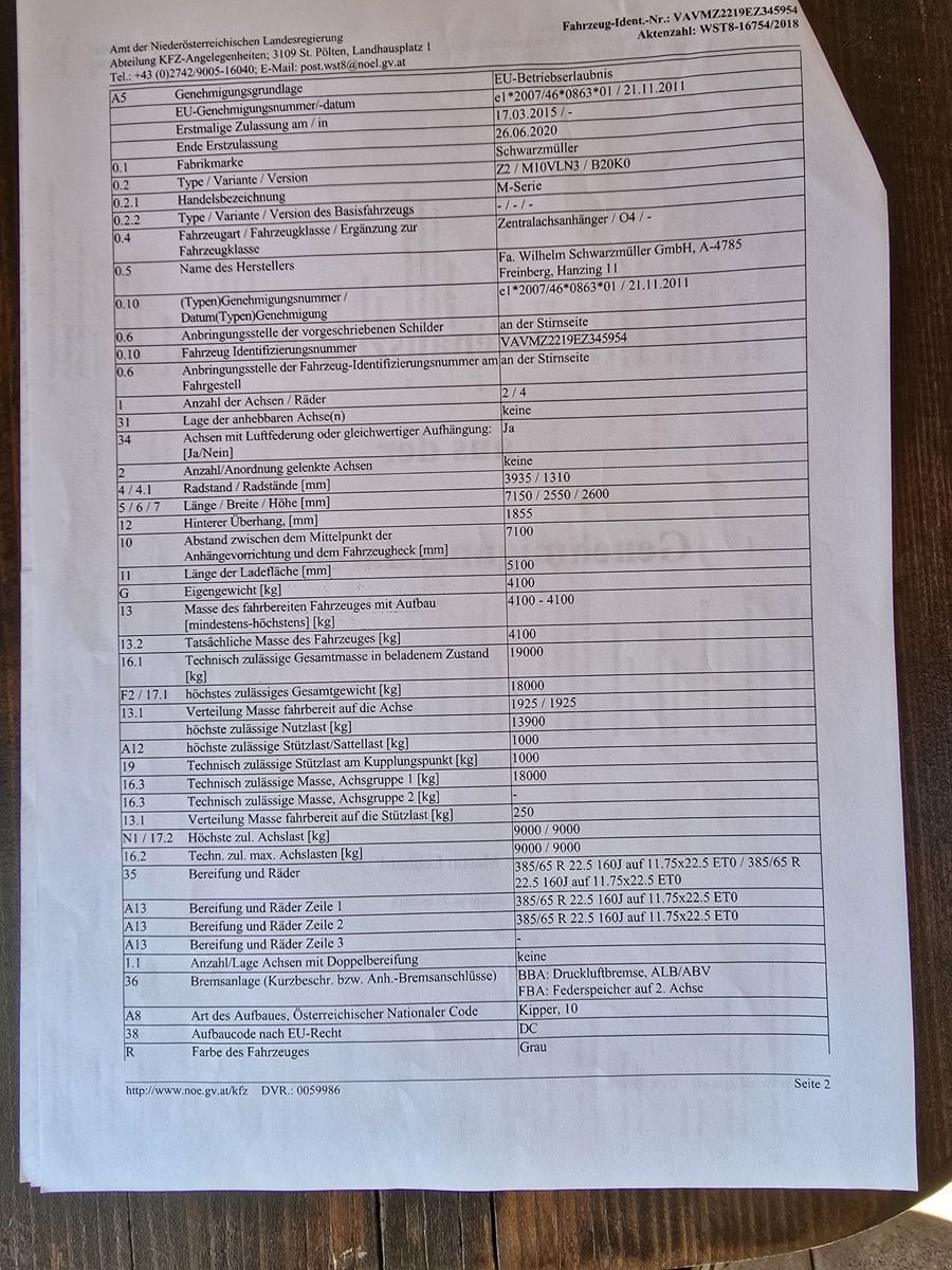 Anhänger tipa Sonstige Schwarzmüller, Gebrauchtmaschine u Gabersdorf (Slika 14)