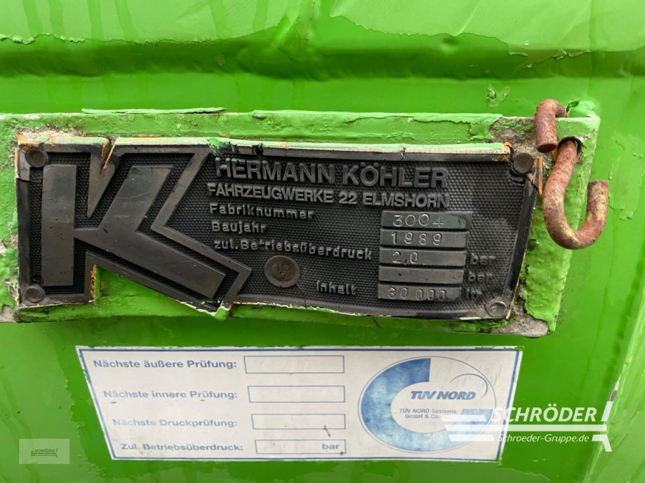 Anhänger typu Sonstige SILOANHÄNGER / KESSELWAGEN, Gebrauchtmaschine v Wildeshausen (Obrázok 14)