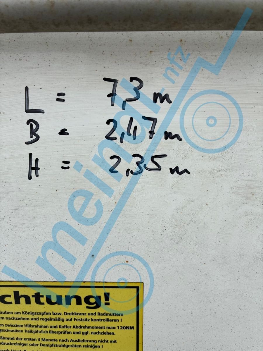 Anhänger of the type Sonstige Tandem Kühlkoffer, Gebrauchtmaschine in Eferding (Picture 11)