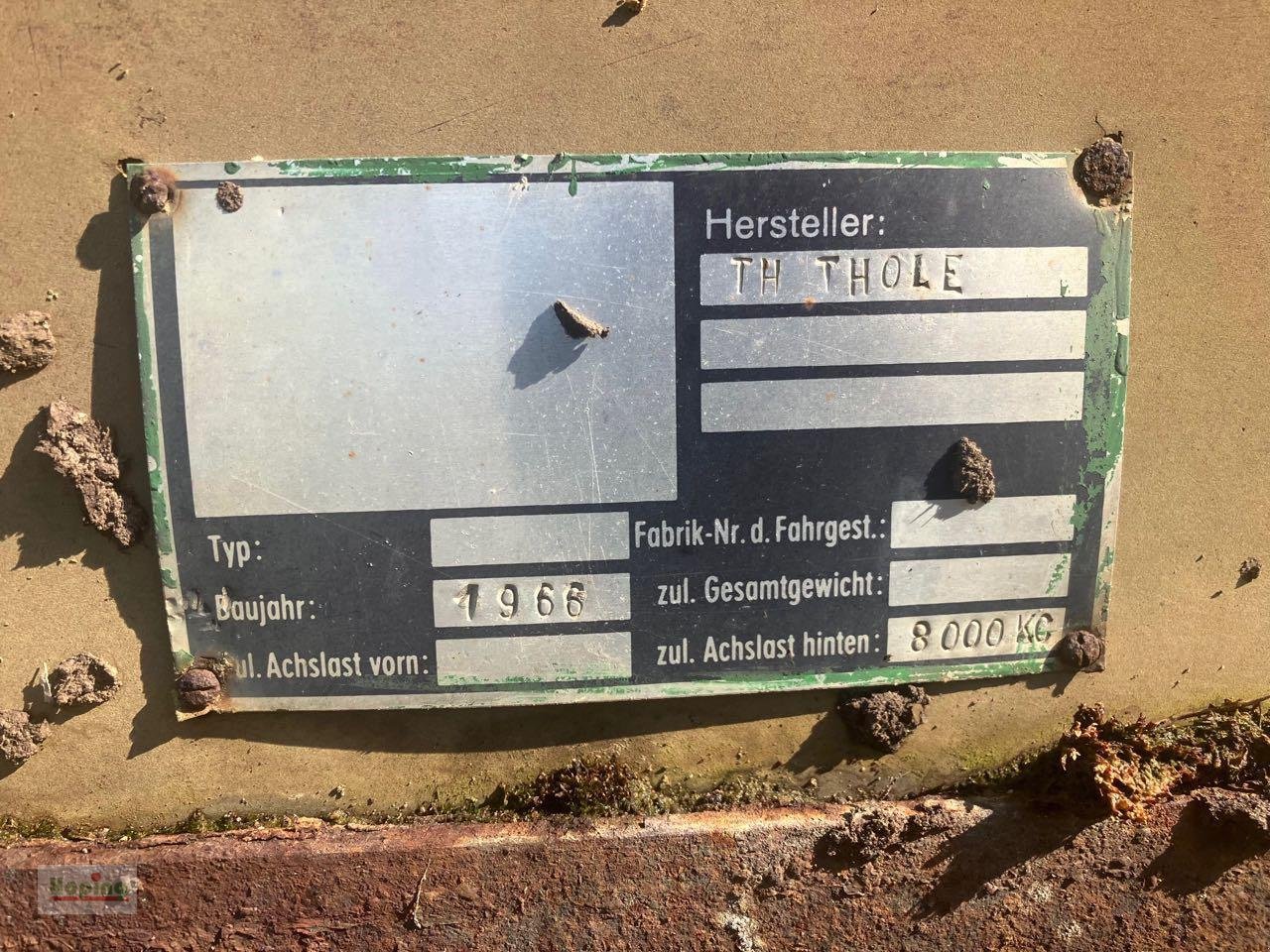 Anhänger za tip Sonstige Thole Tandem, Gebrauchtmaschine u Bakum (Slika 10)