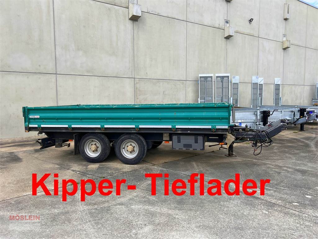 Anhänger des Typs Sonstige TK Tandemkipper- Tieflader, Gebrauchtmaschine in Schwebheim (Bild 1)