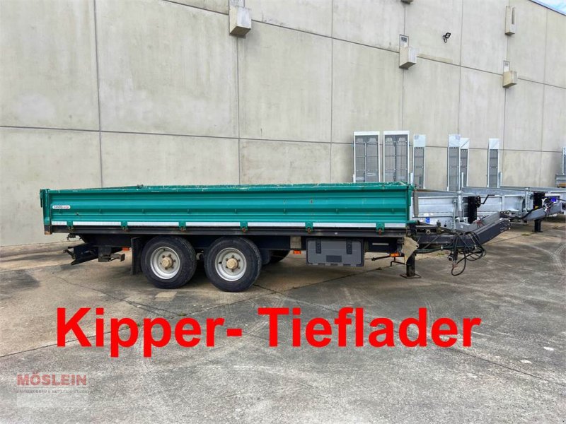 Anhänger tip Sonstige TK Tandemkipper- Tieflader, Gebrauchtmaschine in Schwebheim (Poză 1)