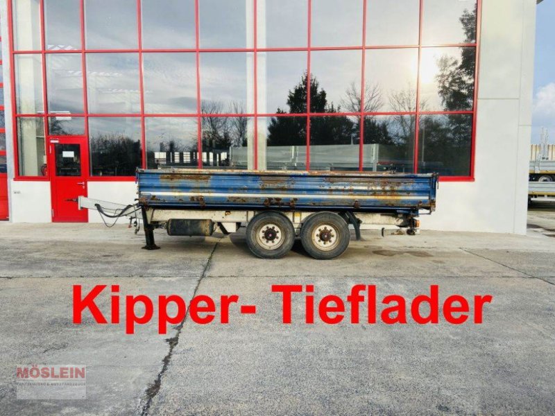 Anhänger типа Sonstige TK13 13,5 t Tandemkipper- Tieflader, Gebrauchtmaschine в Schwebheim (Фотография 1)