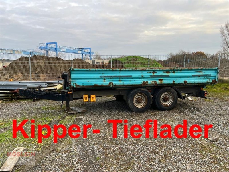 Anhänger typu Sonstige TK14 14 t Tandemkipper- Tieflader, Gebrauchtmaschine w Schwebheim (Zdjęcie 1)