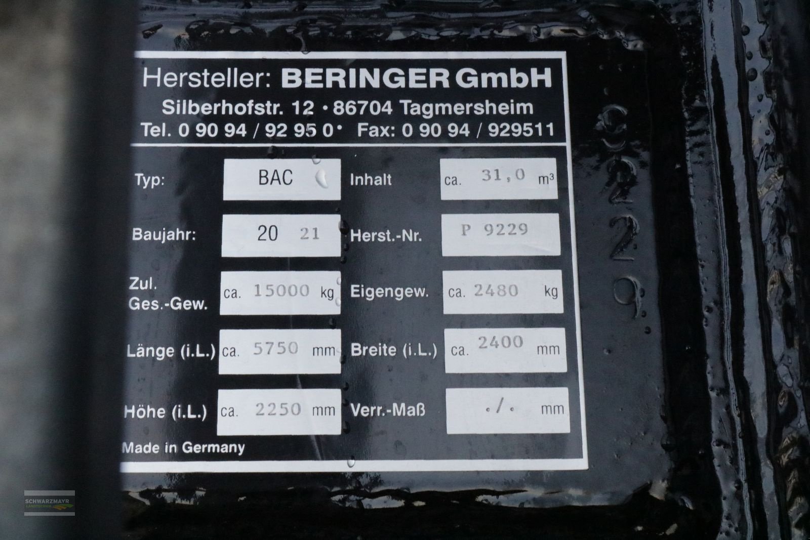 Anhänger typu Sonstige Volumencontainer 31m³, Neumaschine v Gampern (Obrázek 14)