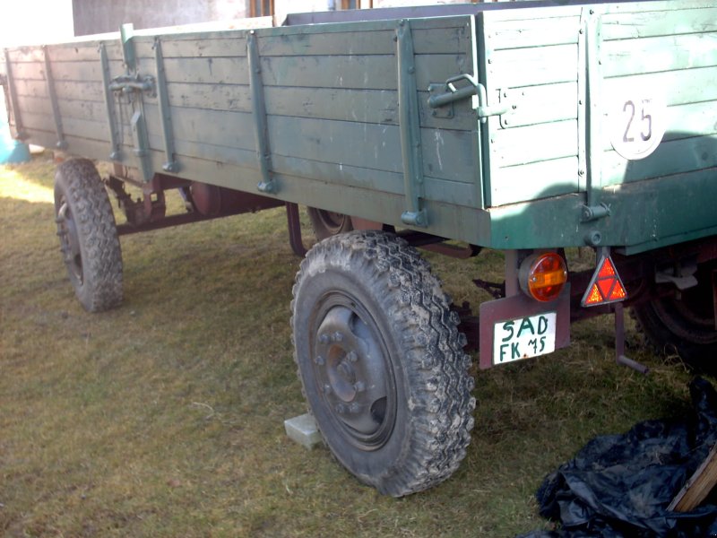 Anhänger tipa Spitzer Pritsche, Gebrauchtmaschine u Schwandorf (Slika 1)