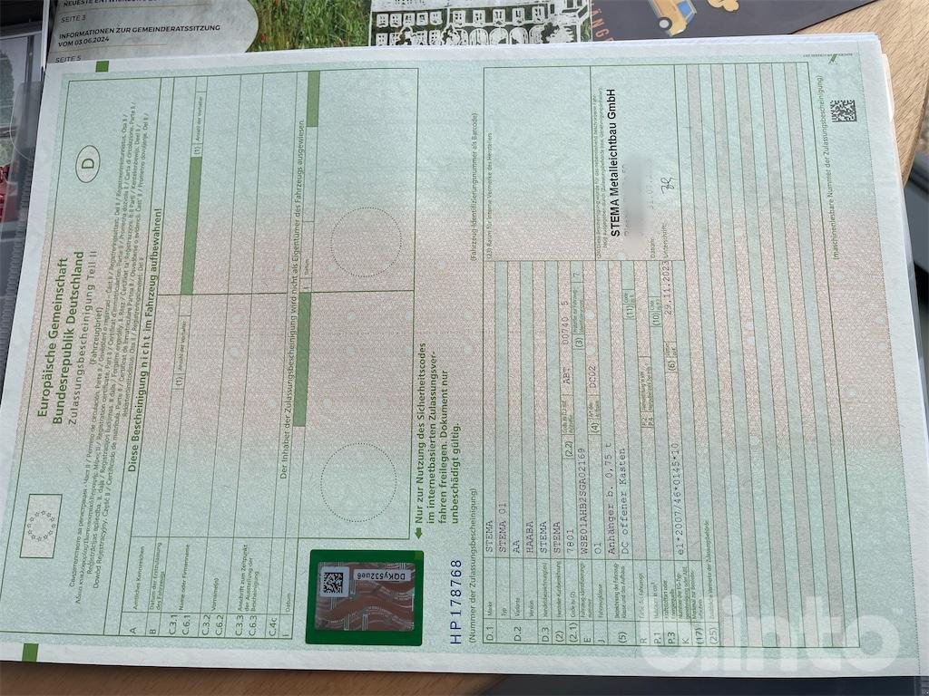 Anhänger of the type Stema Basic 550, Gebrauchtmaschine in Düsseldorf (Picture 6)