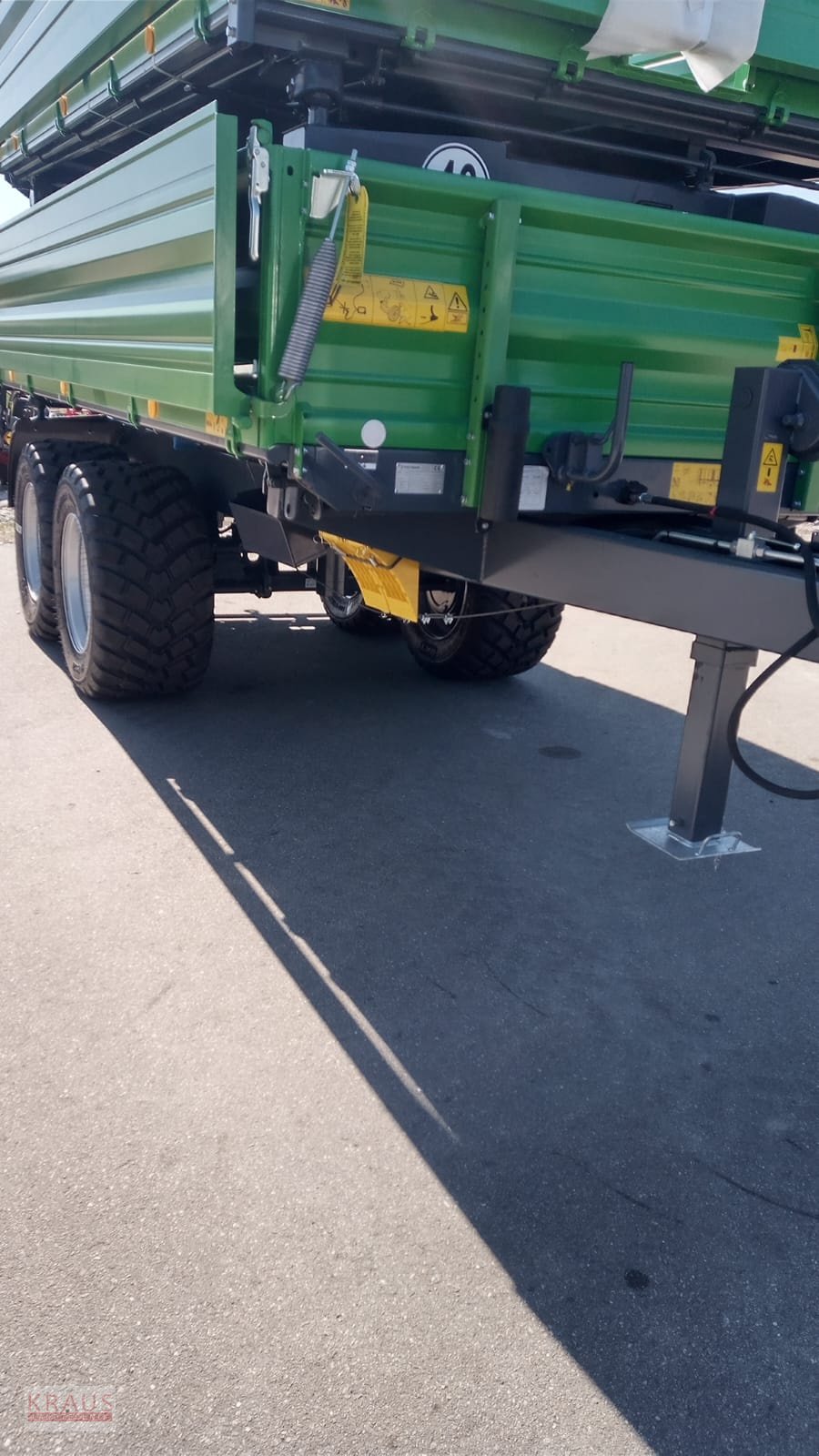 Anhänger Türe ait Strautmann STK 1402, Neumaschine içinde Geiersthal (resim 1)