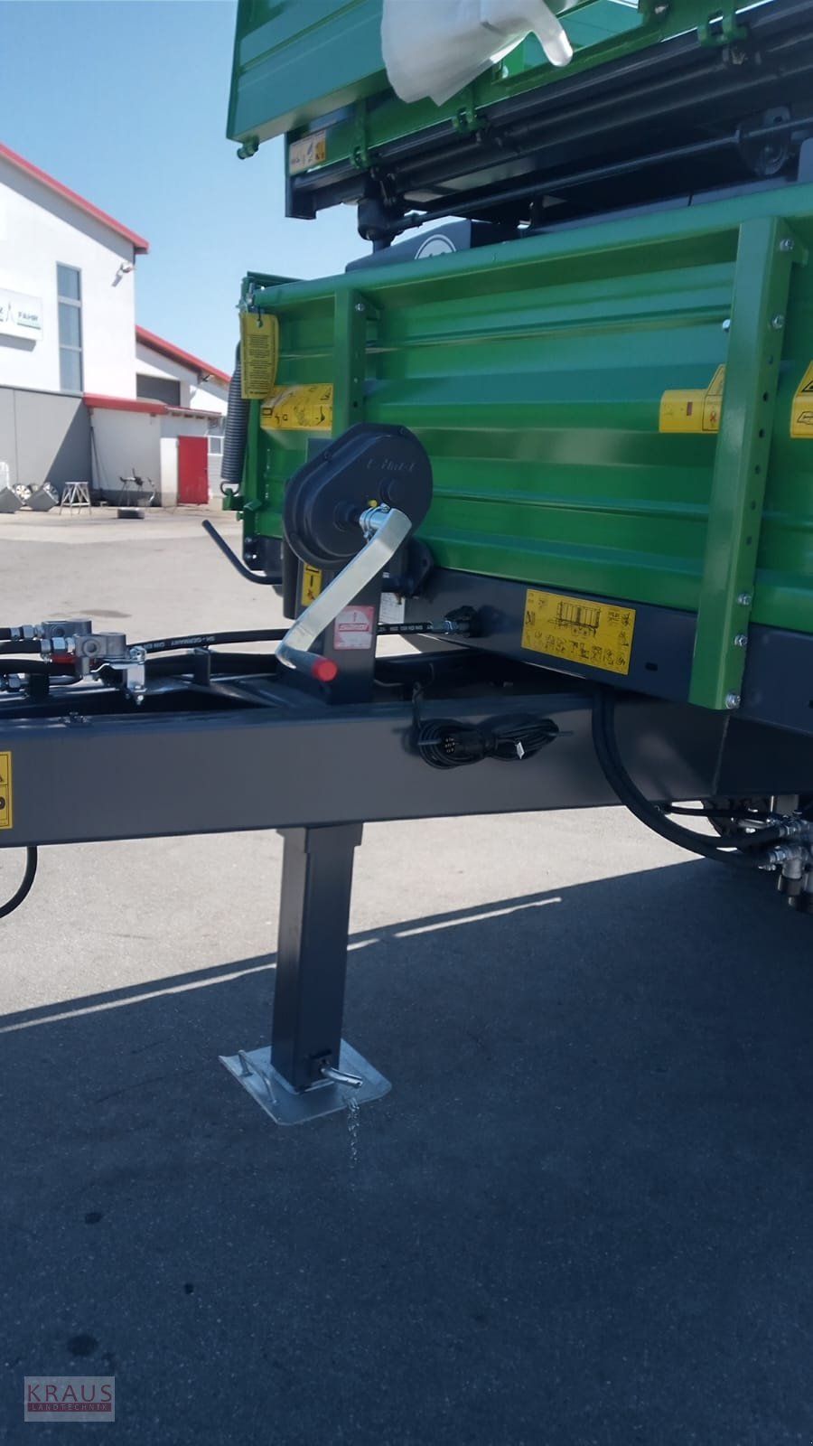 Anhänger Türe ait Strautmann STK 1402, Neumaschine içinde Geiersthal (resim 2)