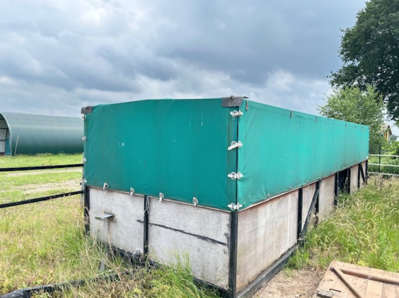 Anhänger typu Umstallanhänger Eigenbau, Gebrauchtmaschine v Großenkneten (Obrázek 1)